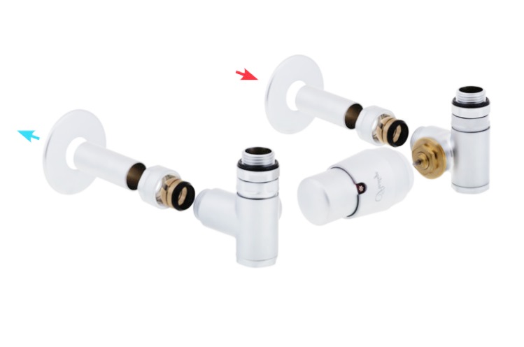 Radiátorové ventily, armatury rozdělené - dvoubodové - Koupelny SEN ...